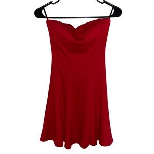 Beautiful red a-line dress